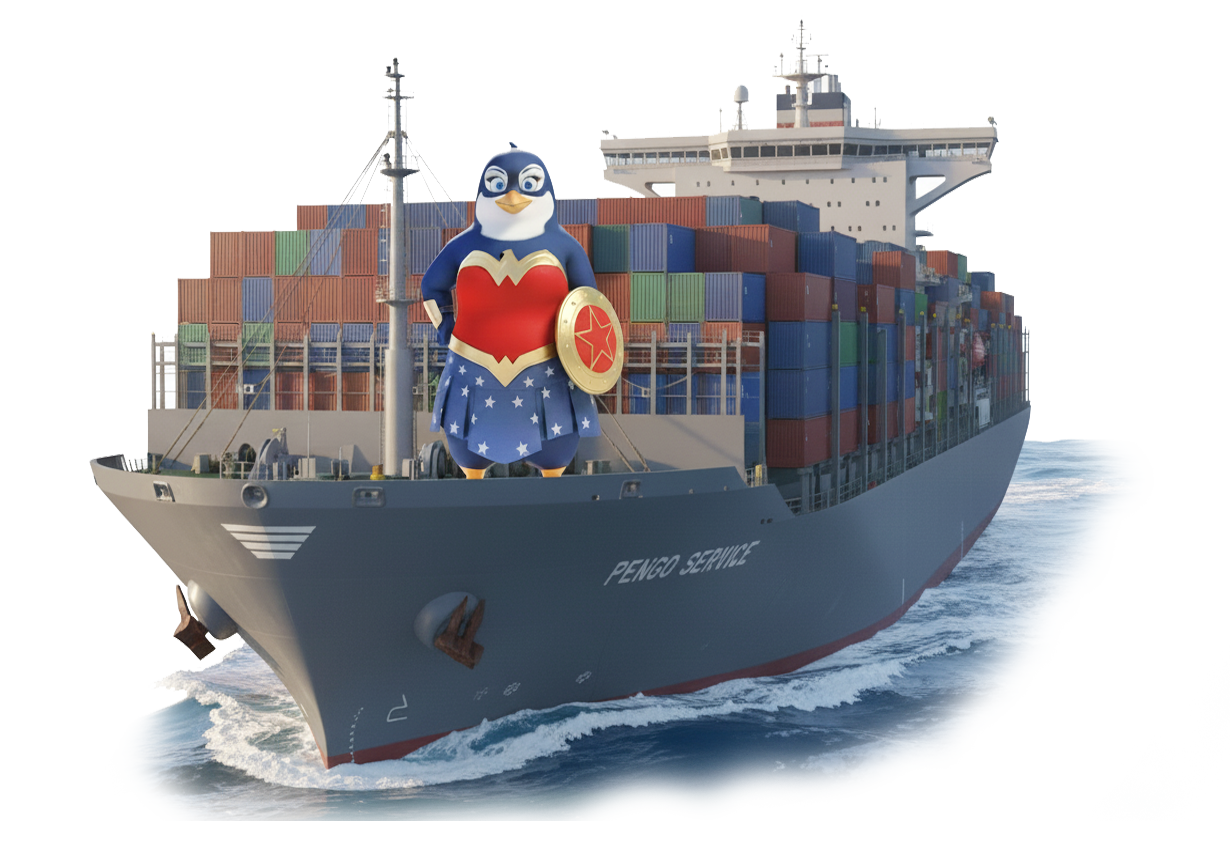 PENGO 해상 운송 비주얼